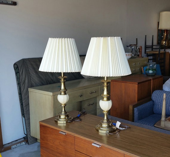 1970's stiffel table lamps
