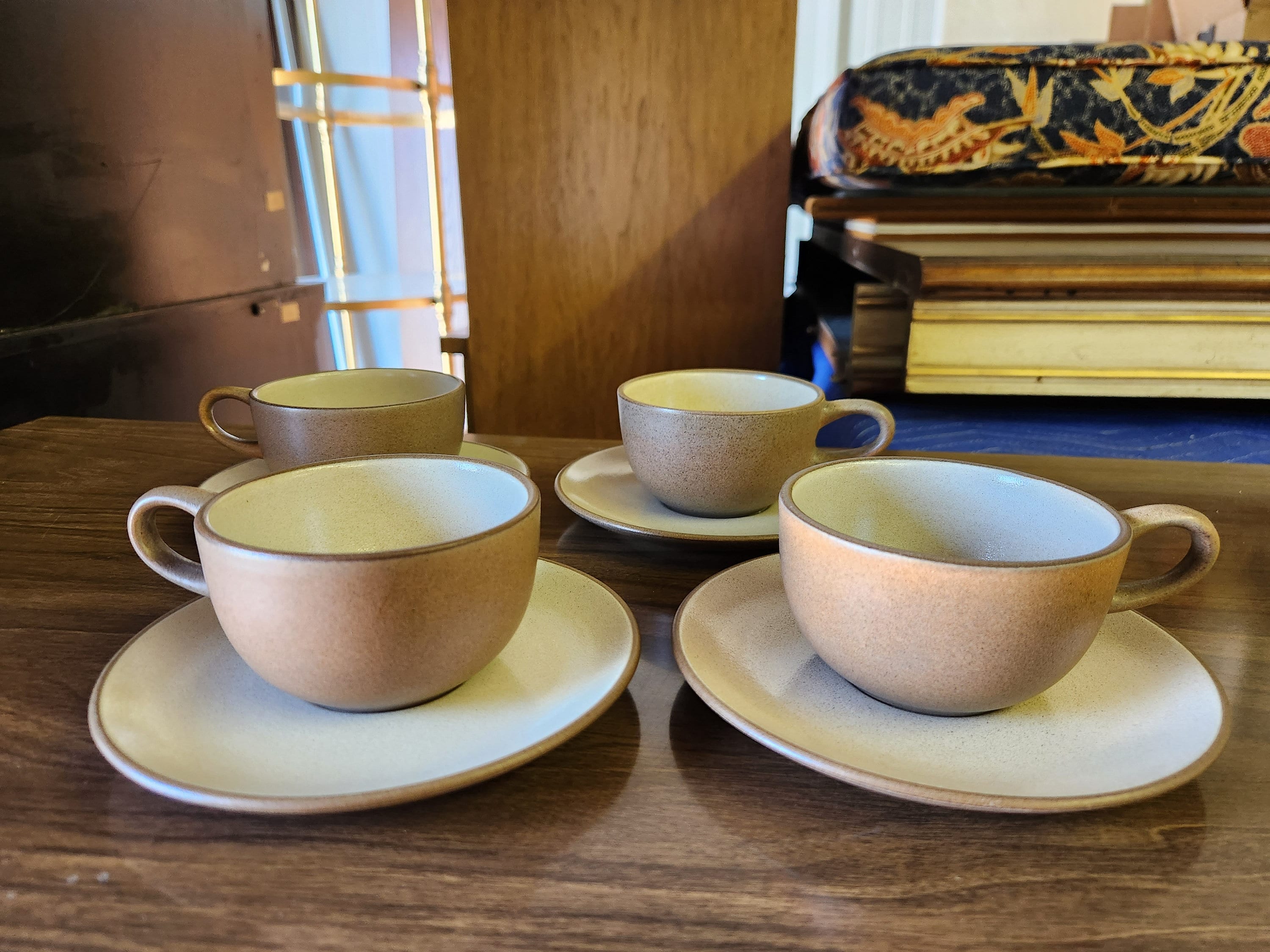 ヒースセラミックスのティーカップ2セット アウトレット ヒース