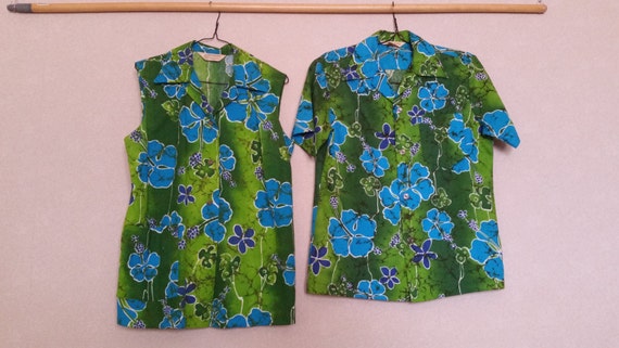 Vintage 1950's Authentic Royal Hawaiian Shirts Mid
