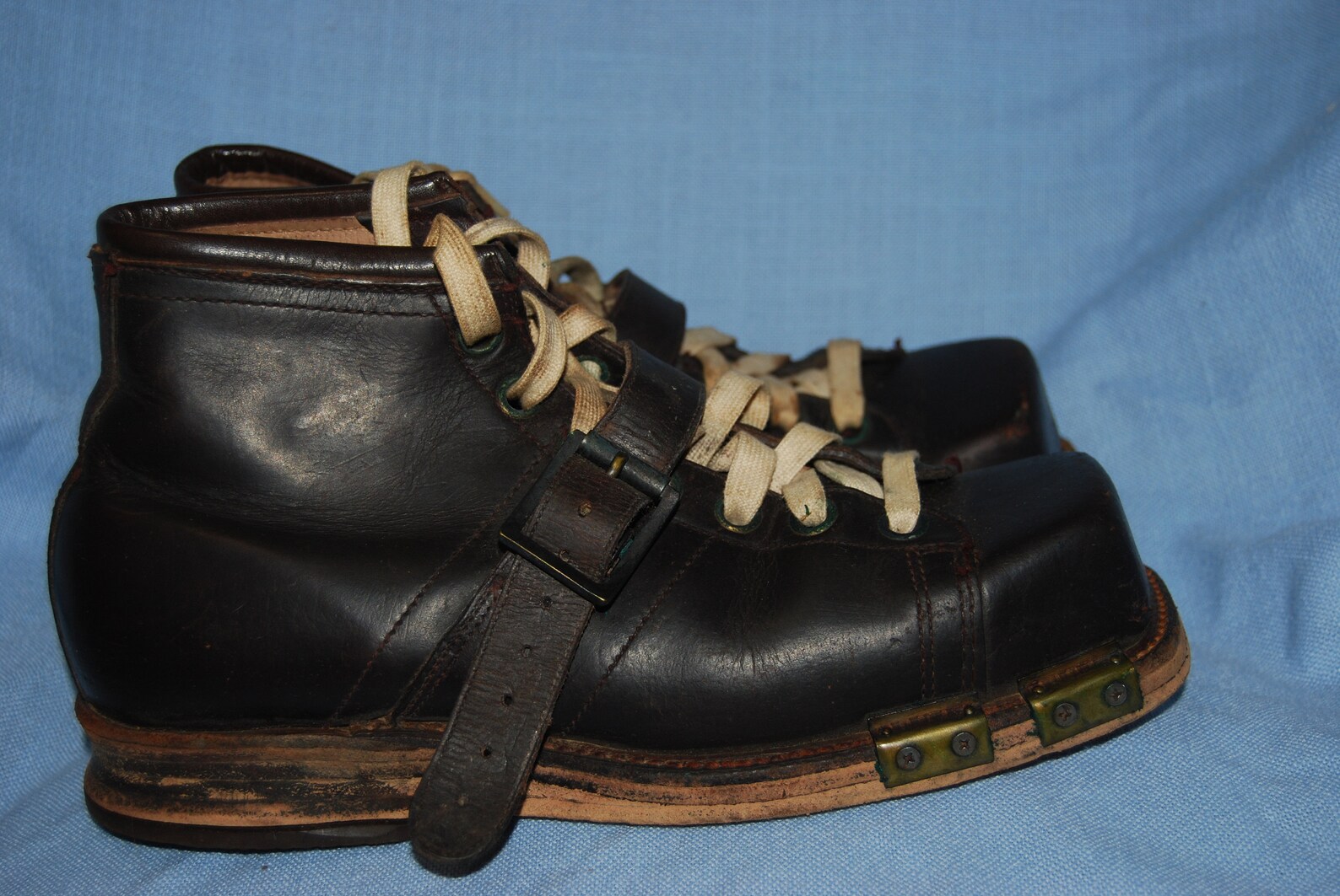 Vintage SANDLER of BOSTON Square Toe Ski Boots Style 644W Etsy