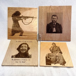 Wall Hanging - Laser-Engraved Wooden Wall Decor