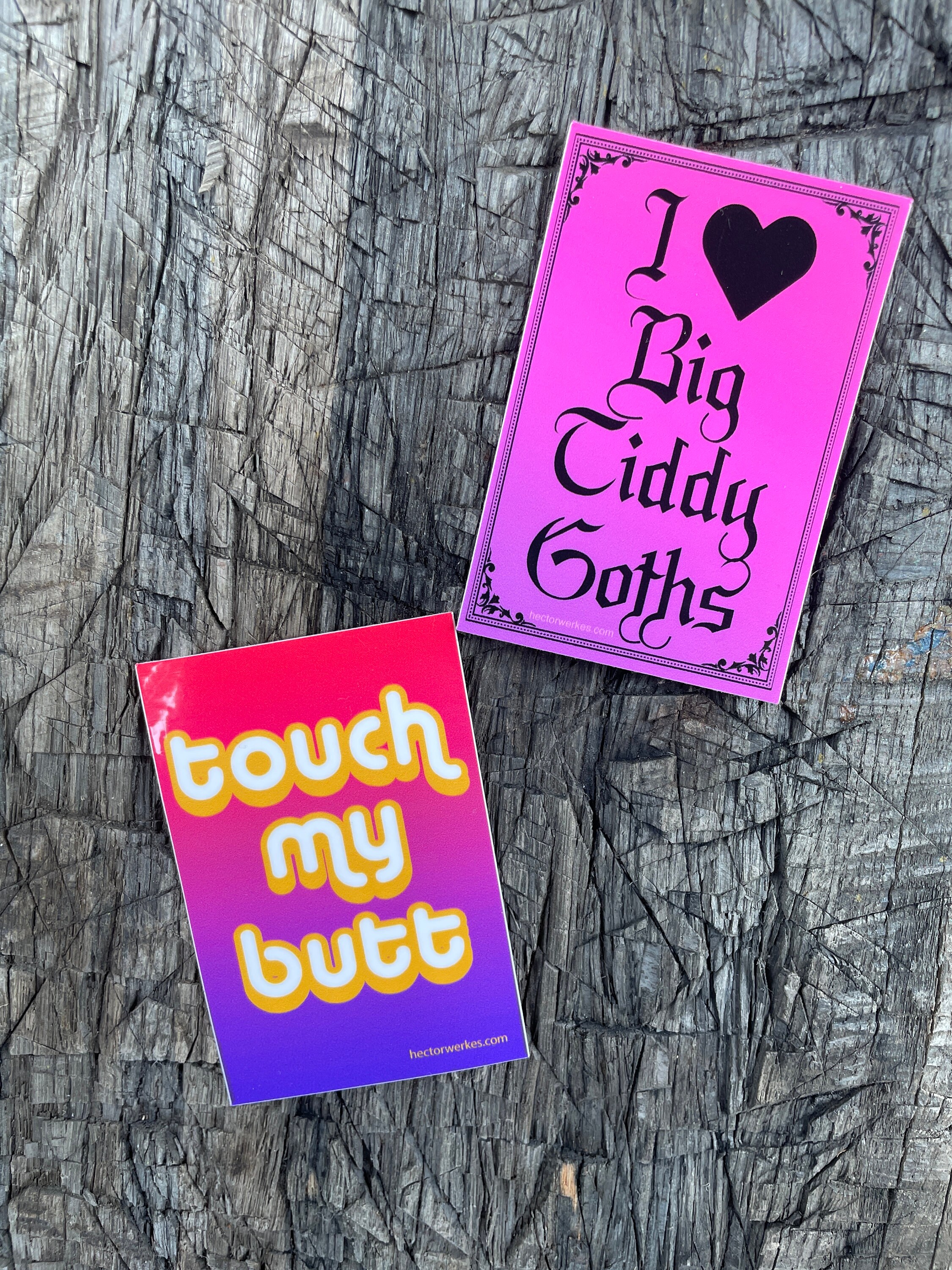 Lfm Sticker Touch My Butt Sticker - Etsy
