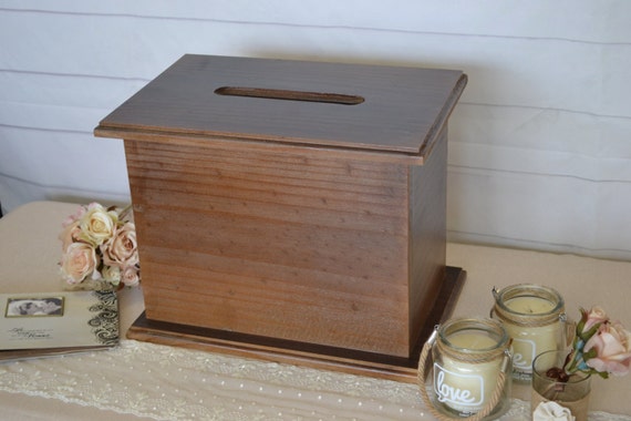 Rustic Stained Timber Wishing Well For Wedding Or Engagement Etsy