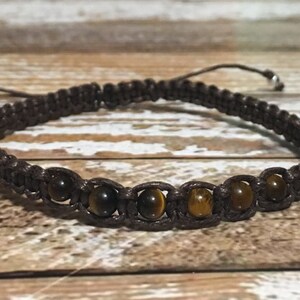 Tigers Eye Bracelet / Tigers Eye Jewelry / Chakra Bracelet / Healing Bracelet / Healing Crystal Jewelry