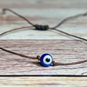 Evil Eye Bracelet / Custom Evil Eye Bracelet / Protection Bracelet / Blue Evil Eye / Turtle Jewelry / Chakra Bracelet
