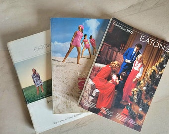 Eaton's Catalogues ~ Spring & Summer 1969 ~ Christmas 1975