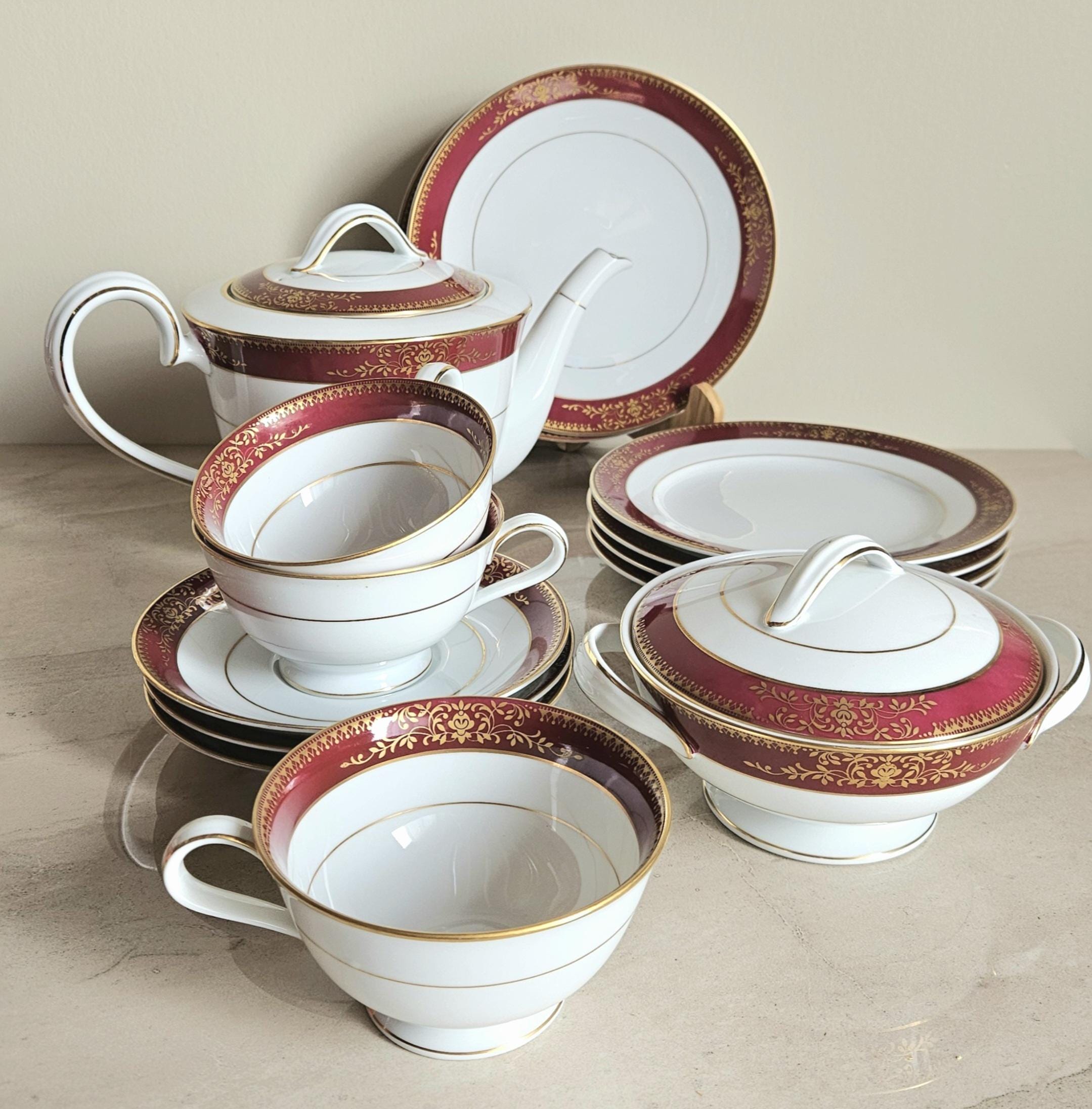 Noritake Goldmere - Etsy