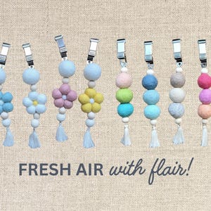 Reusable Felt Wool Air Freshener - Fresh Air with Flair!