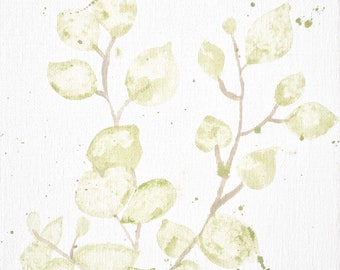 Eucalyptus Watercolor
