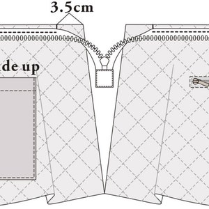 Pleated Tote Bag PDF Pattern & Tutorial Handbag Fabric Flower Purse ...