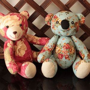 Stuffed Teddy Bear & Koala sewing pattern softie stuffed animal toy