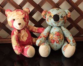 Stuffed Teddy Bear & Koala sewing pattern softie stuffed animal toy