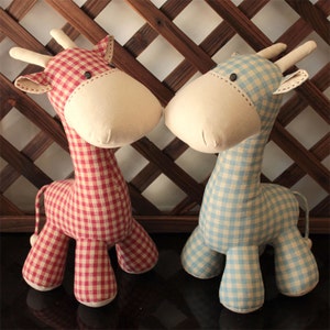 Giraffe - PDF Sewing Pattern & Tutorial Softie Suffed animal/toy