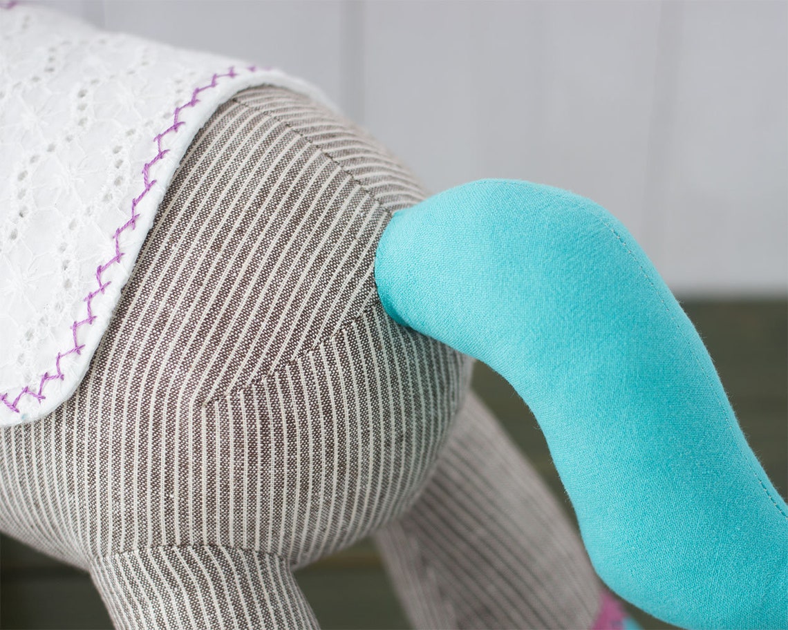 Stuffed animal Pony PDF Sewing Pattern & Tutorial Stuffed | Etsy