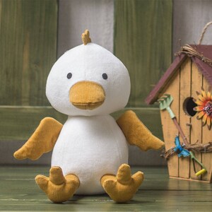 Stuffed Bird - PDF Sewing Pattern & Tutorial | Stuffed Animals | Plush ...