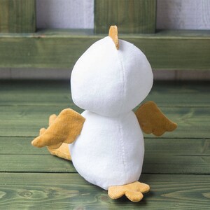 Stuffed Bird - PDF Sewing Pattern & Tutorial | Stuffed Animals | Plush ...