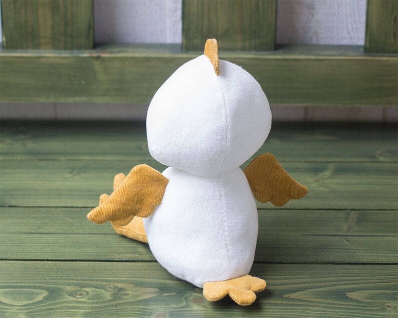 Stuffed Bird PDF Sewing Pattern & Tutorial Stuffed Animals Etsy Australia