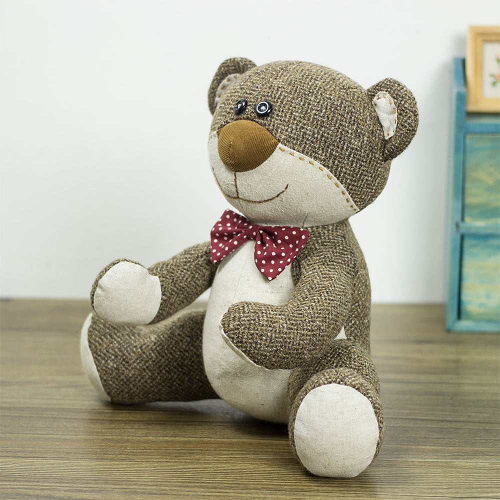 Easy Teddy Bear Pattern  Simple, Stuffed Bear Sewing Pattern