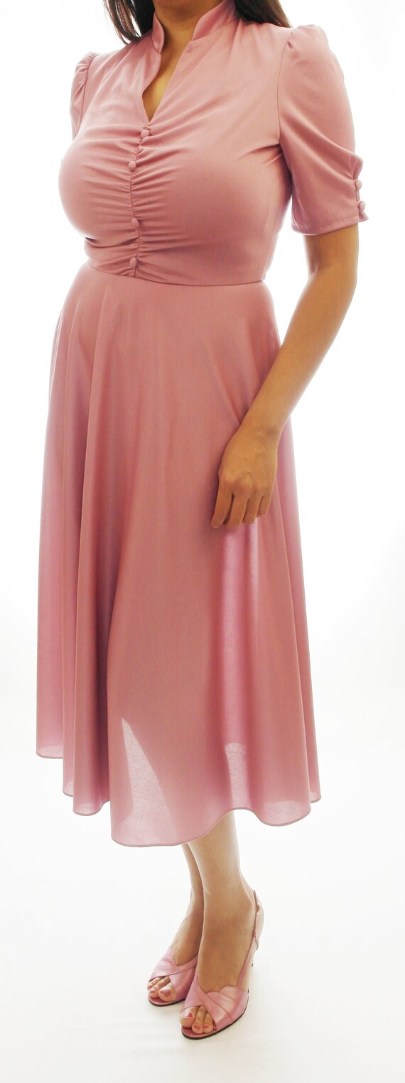 Vintage Pink Marilyn Monroe Style Dress,Retro,Pin… - image 2