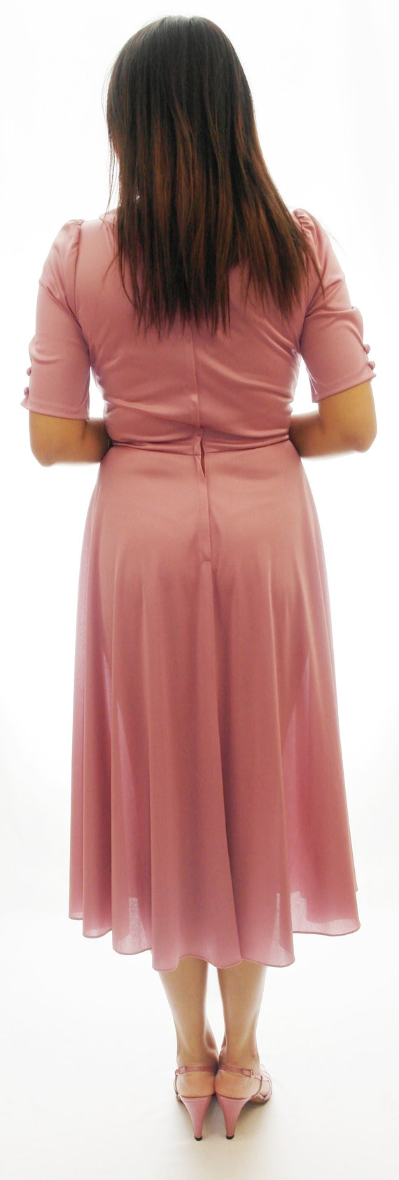 Vintage Pink Marilyn Monroe Style Dress,Retro,Pin… - image 6