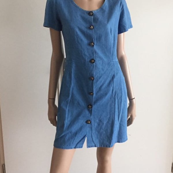 Robe vintage 1950 ample d'hiver - betty's vintage