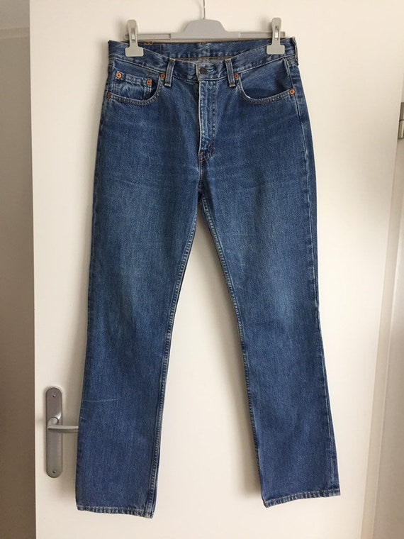 Women's Jeans LEVI'S 595 W33 L32 Made in France - Etsy Singapore