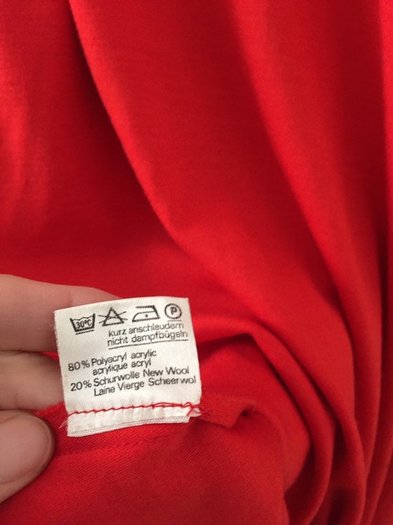 benzine Surichinmoi tragedie Vintage red ARA Modell dress size 42 - uk 14 - us 10 … - Gem