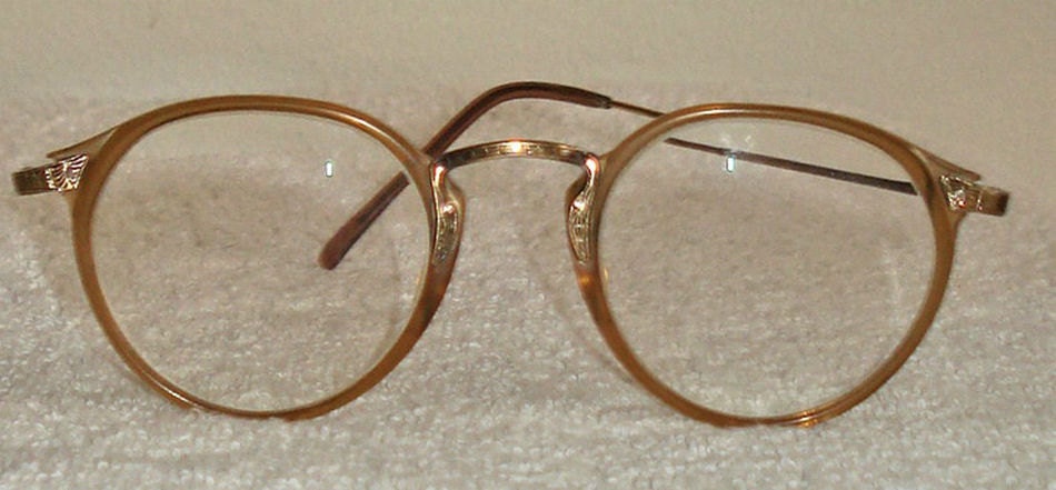 RARE Oliver Peoples 80s Eyeglasses Larry David Unisex OP 27 AG - Etsy