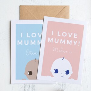 Tarjeta de San Valentín para mamá: tarjeta personalizada para mamá