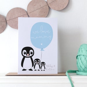 Tarjeta de San Valentín para mamá: Tarjeta personalizada «Te amo mamá»
