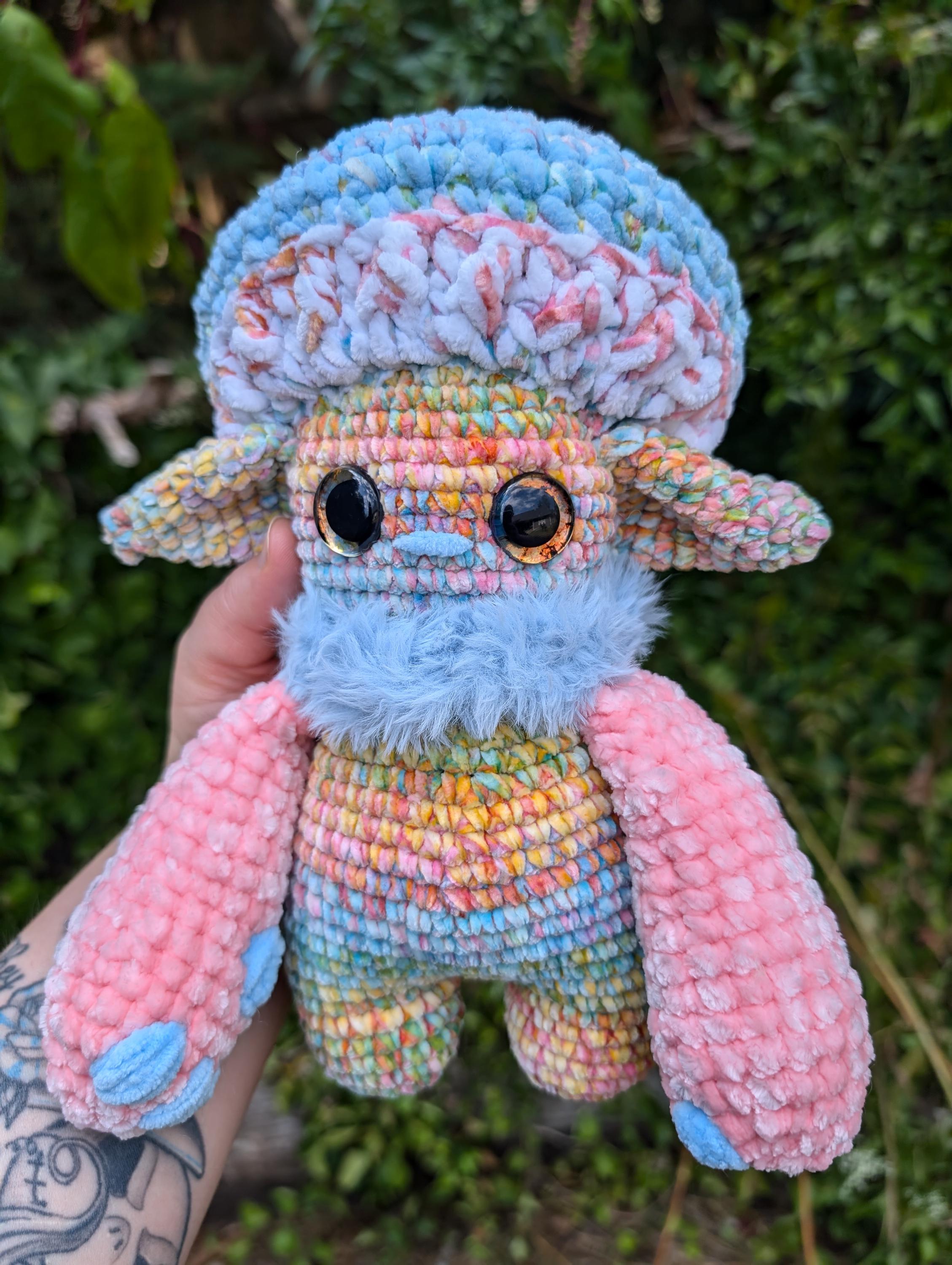Rainbow Mushroom Doll - Etsy