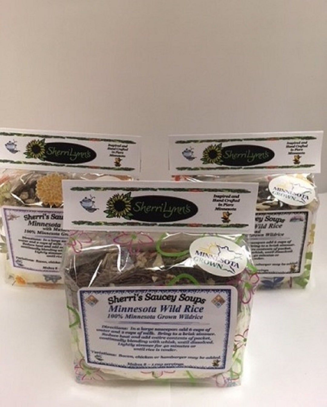 Wild Rice Soup Mix Trio Minnesota Made Free Shippingsoup Lovers Etsy