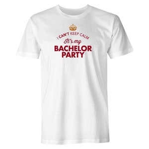 Groom Bachelor T Shirt Gift Wedding Stag Night Do Bachelor Party Squad Present Men&#39;s Keepsake
