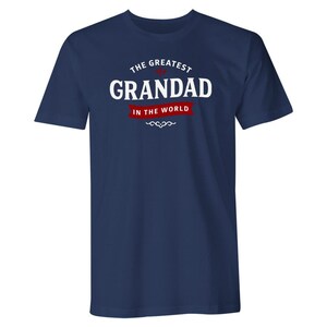 Opa T-shirt cadeau aanwezig T-shirt T-shirt voor verjaardag, kerst of aankondigingen Opa heren cadeau-idee met ronde hals voor beste opa