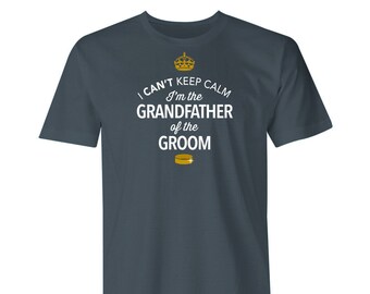 Grandfather Of The Groom Shirt Wedding Gift Husband To Be Stag Party Stag Do Shirt Funny Wedding Shirt Engagement Engagement Funny Gift