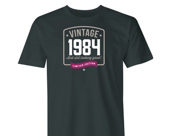 40th Birthday Tshirt for Men Gift Idea Vintage T Shirt Keepsake Present for 40 year old