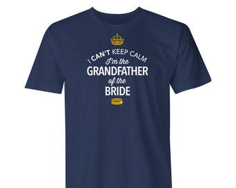 Grandfather Of The Bride Shirt Wedding Gift Husband To Be Stag Party Stag Do Shirt Funny Wedding Shirt Engagement Engagement Funny Gift