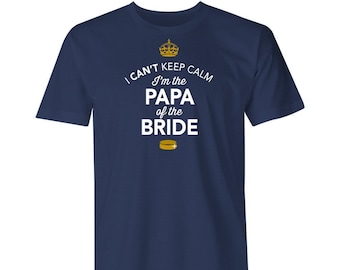 Papa of the Bride Shirt Wedding Gift Husband To Be Stag Party Stag Do Shirt Funny Wedding Engagement Engagement Funny Gift