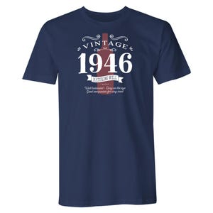 80-årsdagspresent T-shirt för män Presentidé T-shirt Minnesgåva Present till 80-åring Vinflaska