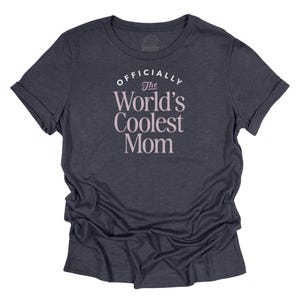 T-shirt pour maman, cadeau cadeau T-shirt pour anniversaire, Noël ou faire-part T-shirt col rond pour maman, idée cadeau sympa pour maman