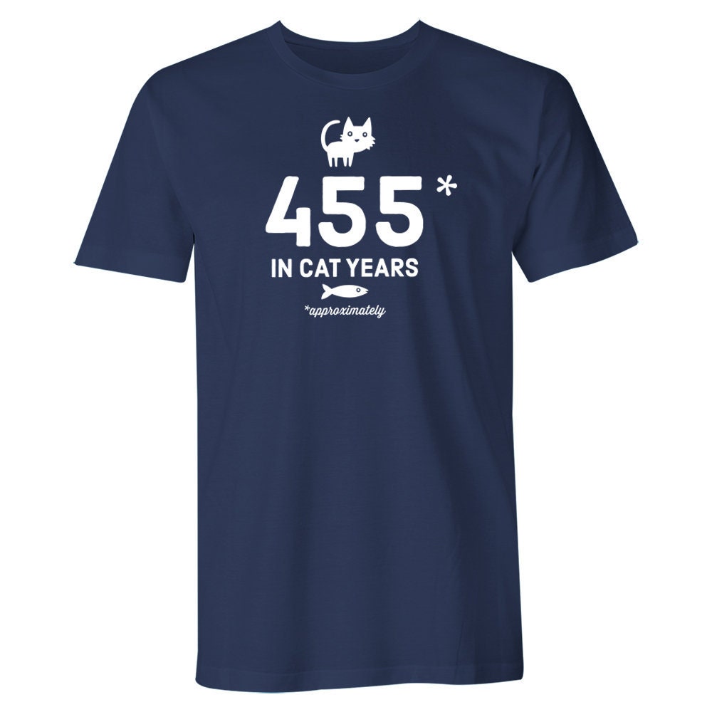 Image of 65Th Birthday Tshirt For Men Gift Idea Cat Years T Shirt Keepsake Present 65 Year Old