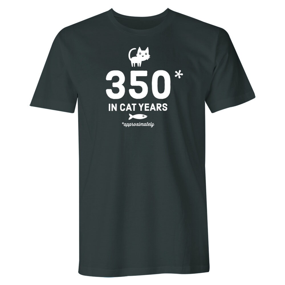 Image of 50Th Birthday Tshirt For Men Gift Idea Cat Years T Shirt Keepsake Present 50 Year Old