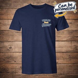 Personalised Grumps T-Shirt, 100% Cotton, Birthday or Christmas Understated Gift (Custom Options)