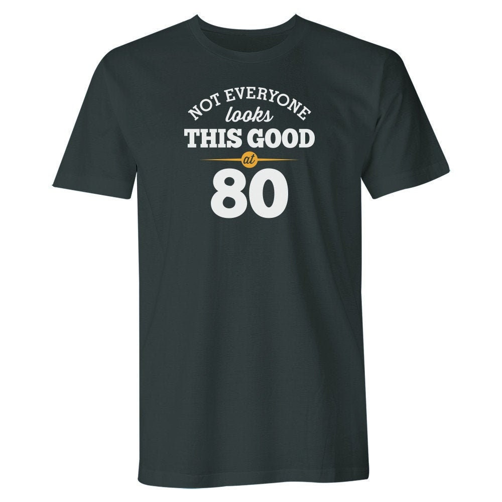 Image of 80Th Birthday Tshirt For Men Gift Idea Funny T Shirt Keepsake Present 80 Year Old