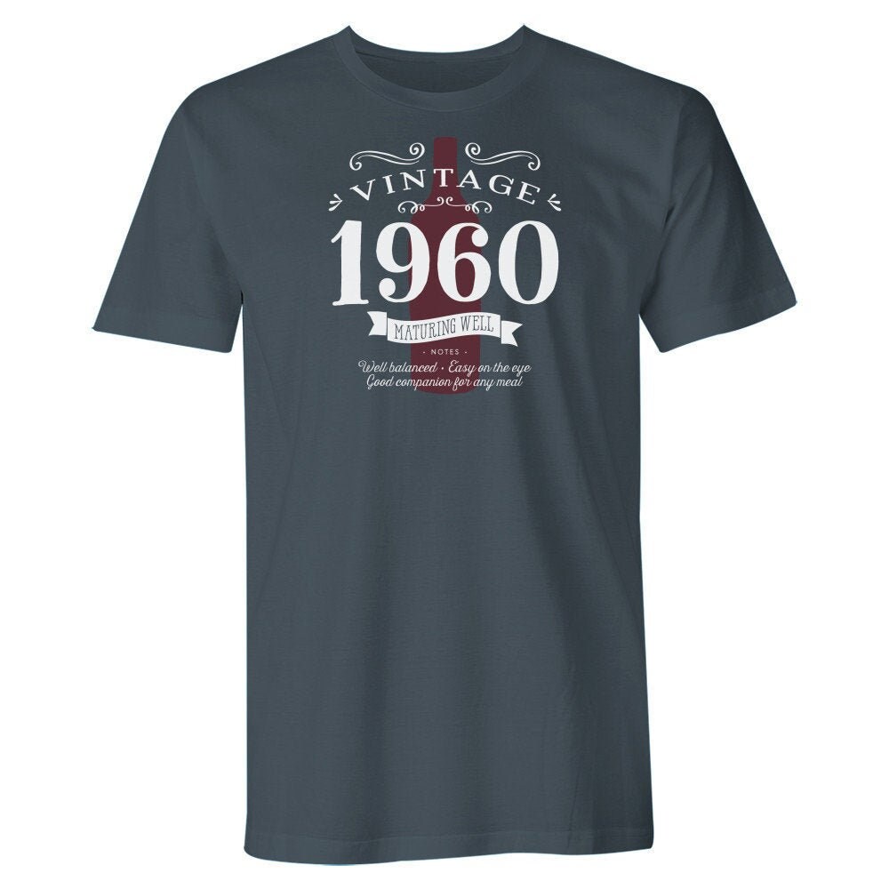 Image of 60Th Birthday Tshirt For Men Gift Idea Vintage T Shirt Keepsake Present 60 Year Old