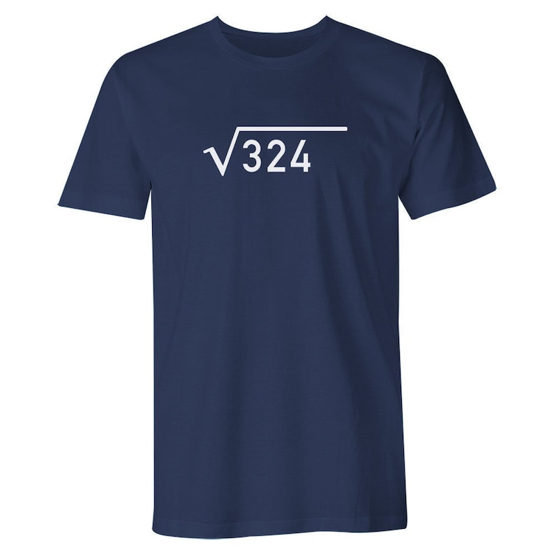 18. Geburtstag Tshirt für Männer Geschenk Idee T Shirt Andenken Geschenk für 18 Jahre alt Navy