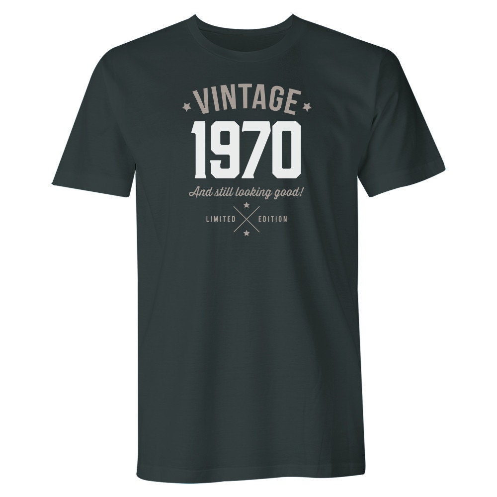 Image of 50Th Birthday Tshirt For Men Gift Idea Vintage T Shirt Keepsake Present 50 Year Old