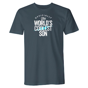 Son Shirt Gift Present T-Shirt Tee for Birthday, Christmas or Announcements Men’s Son Crew Neck Gift Idea for Cool Son