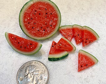 1:6 Scale Watermelon Miniature Set For Barbie