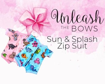 Combinaison zippée soleil et éclaboussures